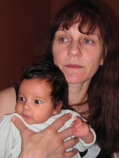 My mom and samira